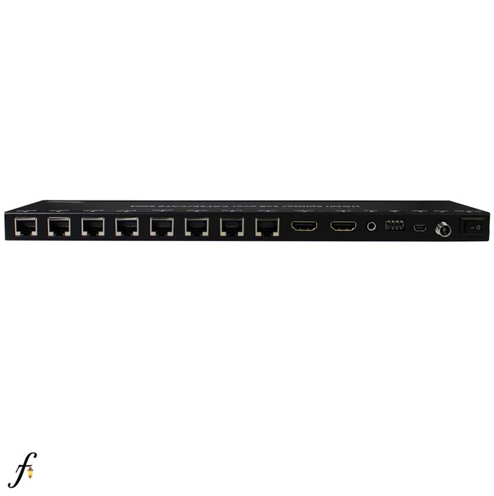اسپلیتر 8 پورت HDMI فرانت با 8 عدد گیرنده ۵٠ متری